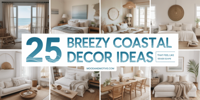25 Breezy Coastal Decor Ideas That Feel Like a Seaside Escape
