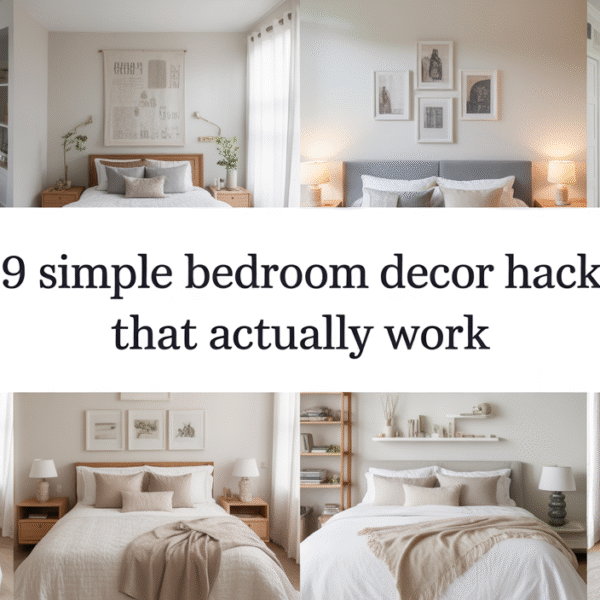 19 Simple Bedroom Decor Hacks That Actually Work