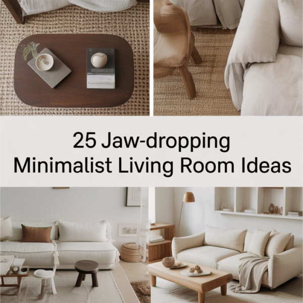 25 Jaw-Dropping Minimalist Living Room Ideas You’ll Obsess Over