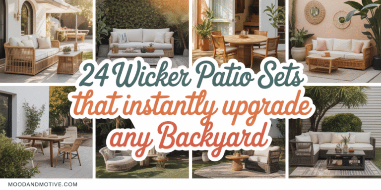 24 Wicker Patio Sets That Instantly Upgrade Any Backyard