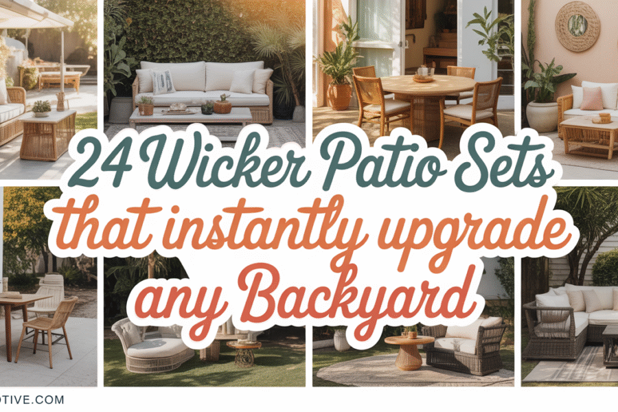 24 Wicker Patio Sets That Instantly Upgrade Any Backyard