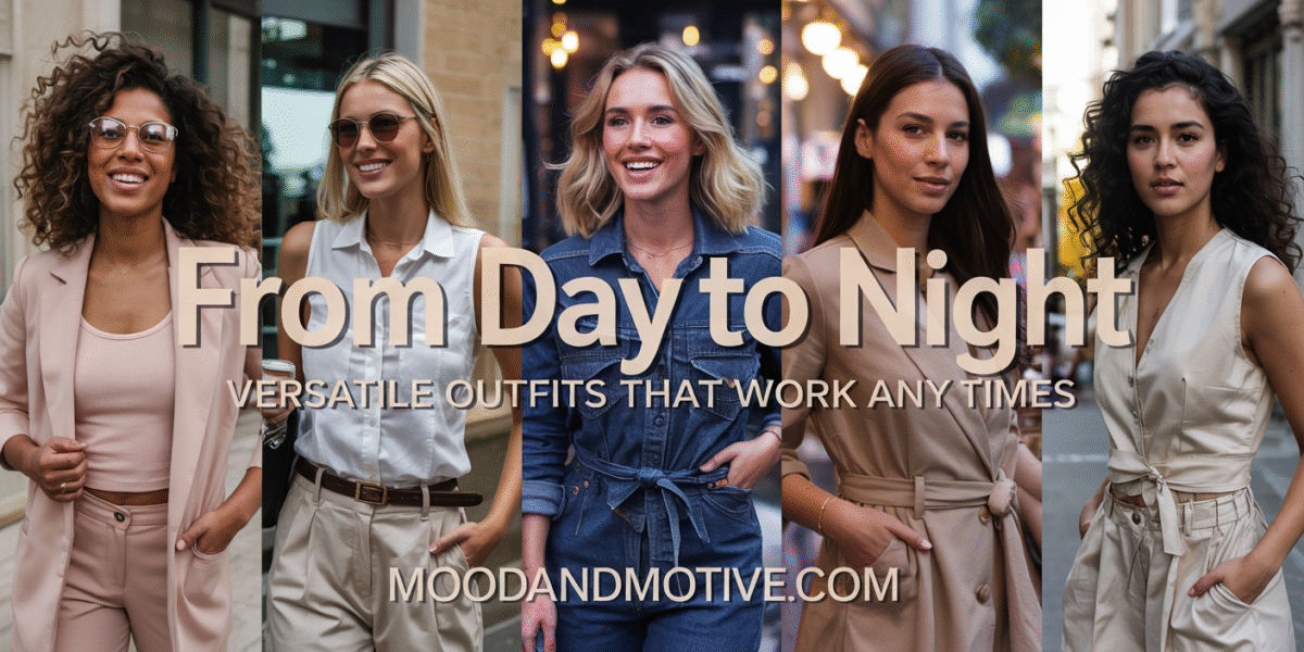 From Day to Night: Versatile Outfits That Work Anytime