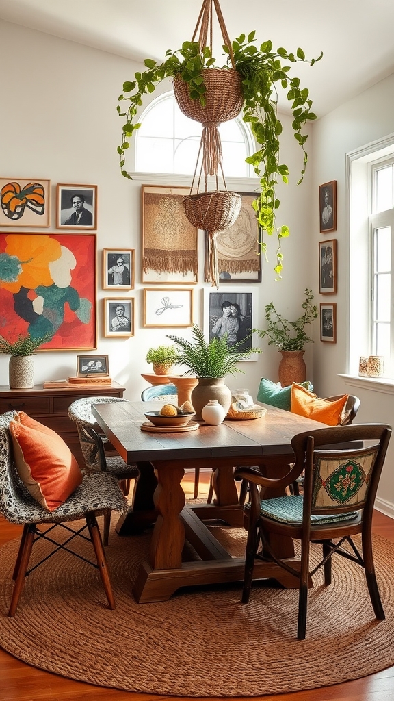 artistic family photo displays