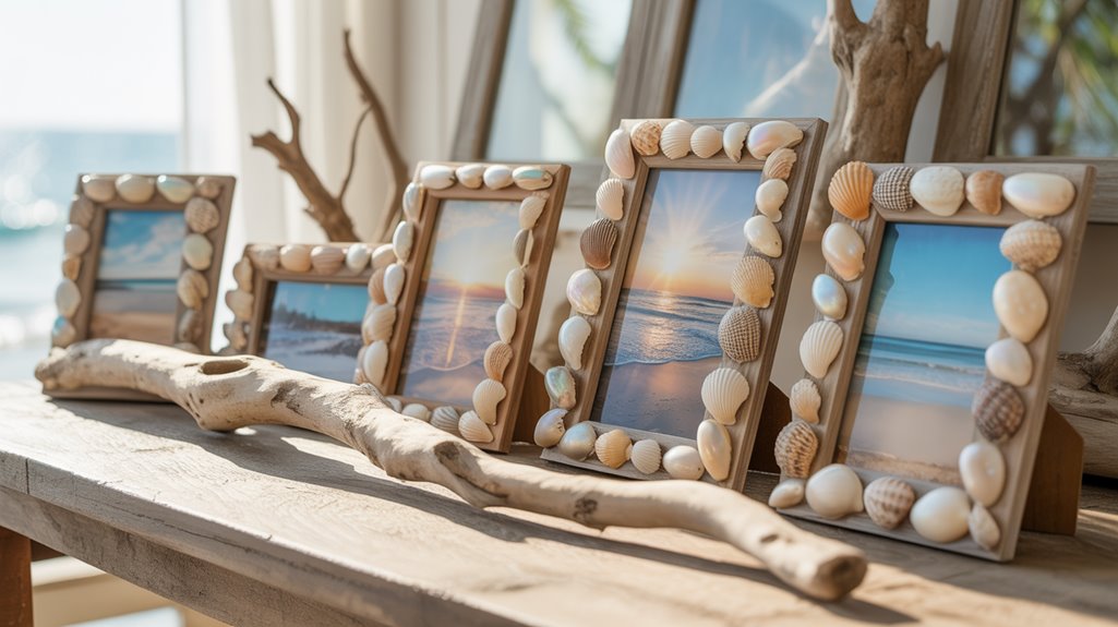 coastal beauty frame decorations