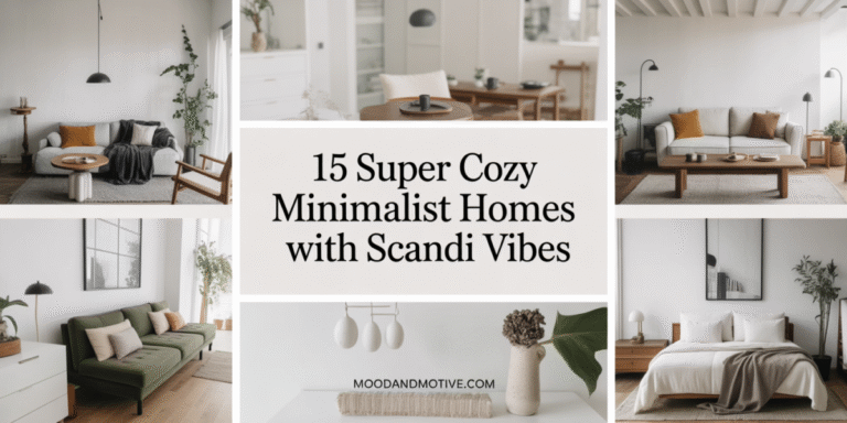 15 Super Cozy Minimalist Homes with Scandi Vibes