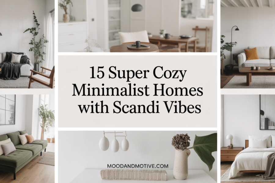 15 Super Cozy Minimalist Homes with Scandi Vibes