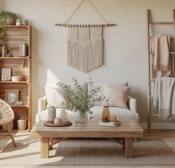natural wood boho decor tips