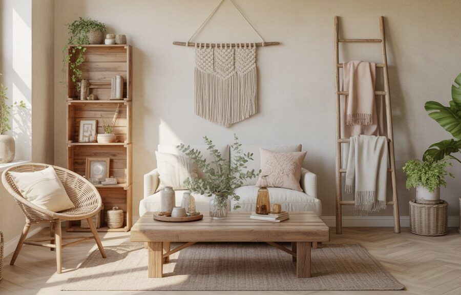 natural wood boho decor tips
