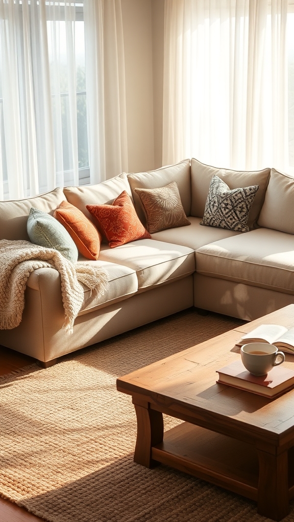 plush furniture for comfort